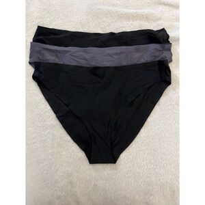 NWOT ThirdLove Black and Gray Comfort Stretch Bikini